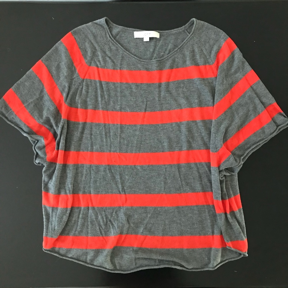 LOFT Sweater Top/Poncho | Size M